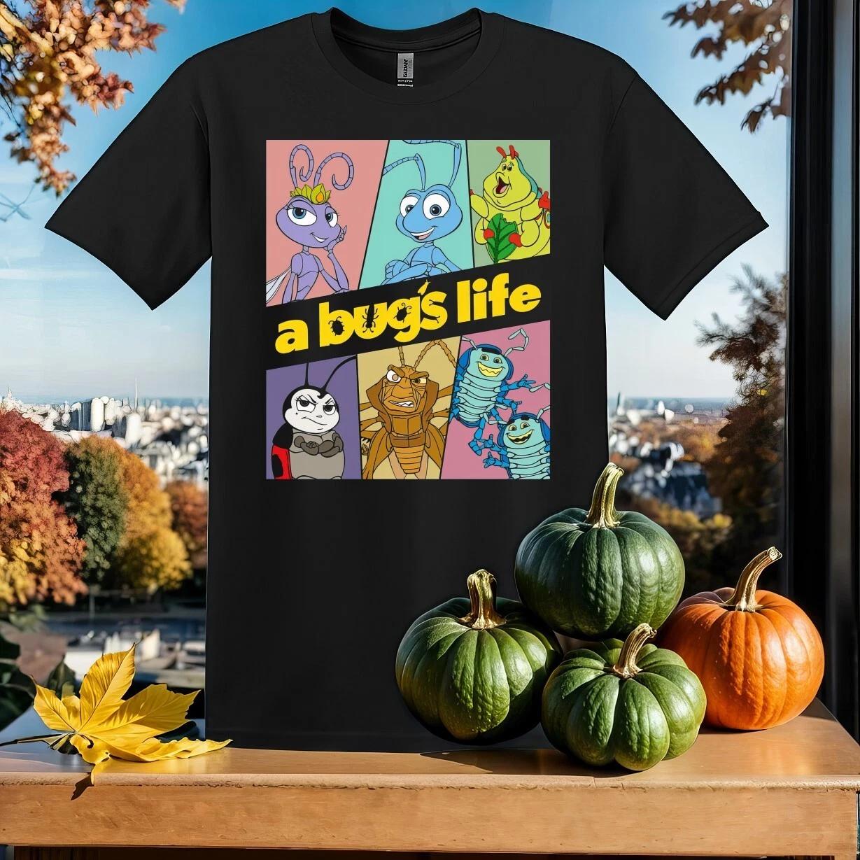 Retro Disney A Bug s Life Group T-shirt T shirt Men Women Unisex Tshirt SY571 XXL