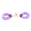 1 Set Adult Product Solid Color Plush Handcuffs Couple Game Fun Toy Handcuffs Accessories