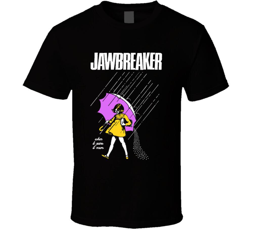 Jawbreaker Morton Salt Girl When It Pains It Roars T Shirt Mens Womens Tees Top L
