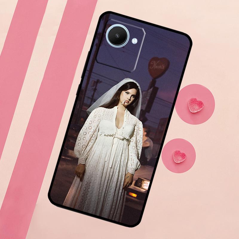 Lana Del Rey For Realme C67 C75 C63 C61 C71 C55 C51 C65 C53 10 11 12 13 14 15 Pro Plus GT6 GT7 Pro Case