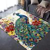 2025 New Peacock Carpet Rug for Living Room Bedroom Home Sofa Decoration,Kids play Non-slip Floor Mat121