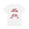 CAMICIE JUST KISS ME Possiamo Parlarne Dopo, Magliette Unisex Ispirazionali sulla Salute Mentale Camicie Positive Regali per Donne e Uomini