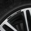 4 Piezas Aluminio Estilo Coche Llantas Pegatinas de Carreras Emblemas Decoración Auto Para Volvo XC60 S60 V40 V50 V60 XC90 S40 S80 C30 XC40