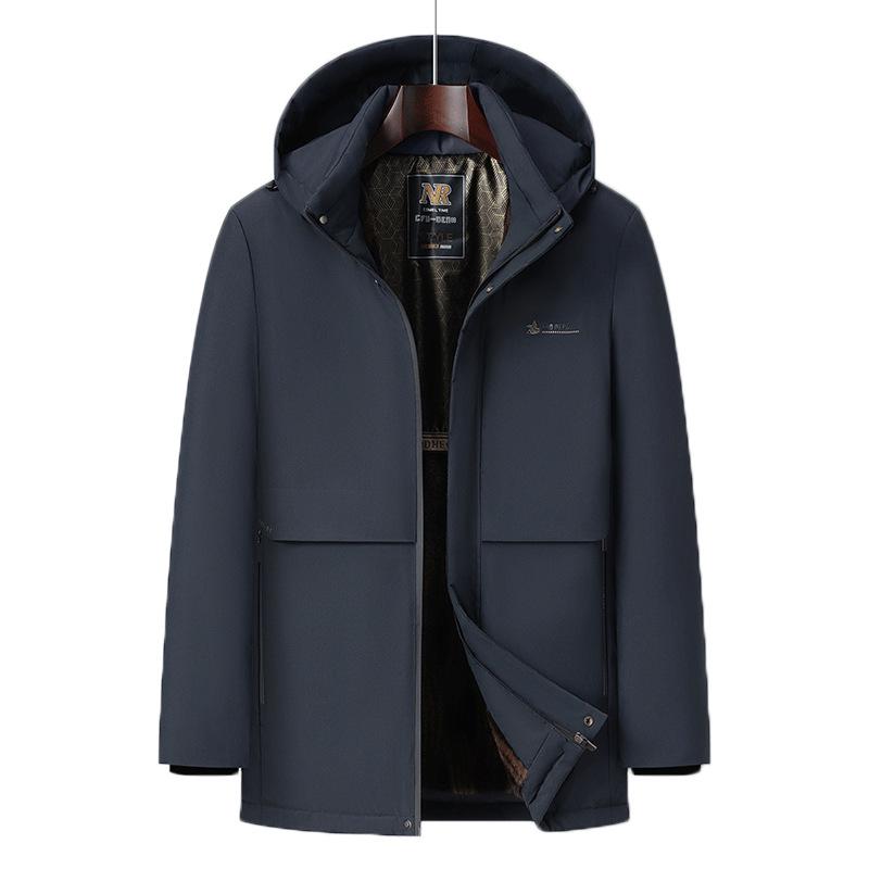 2025 new winter warm casual pie overcomes piled and thickened cotton-padded loose cotton-padded clothes