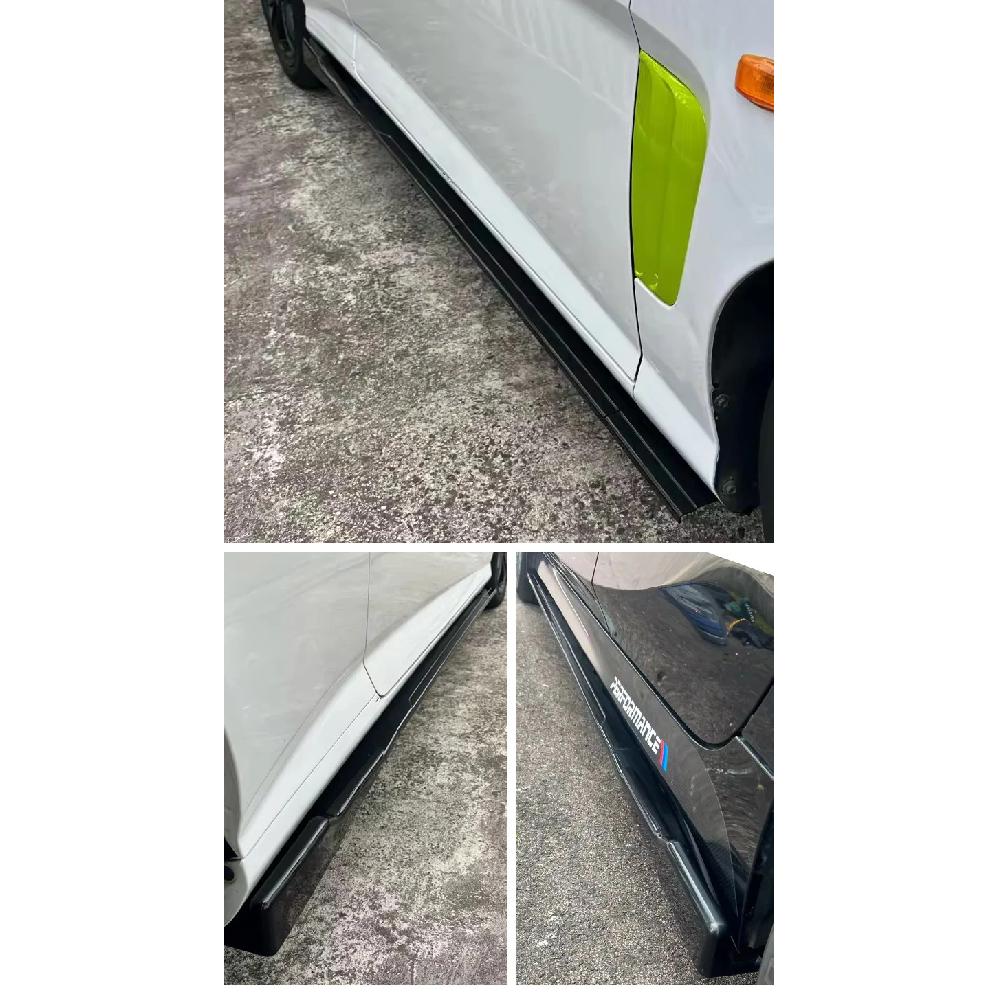 For Volkswagen VW Accessories Passat B8 R-Line Car Side Skirt Extension Rocker Panel Splitters Diffusers Winglet Lip Body Kit Gl