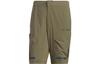 Adidas Knitted Sweatpants Men's Strata Olive Green Moderate Straight Fit Pants IC1974