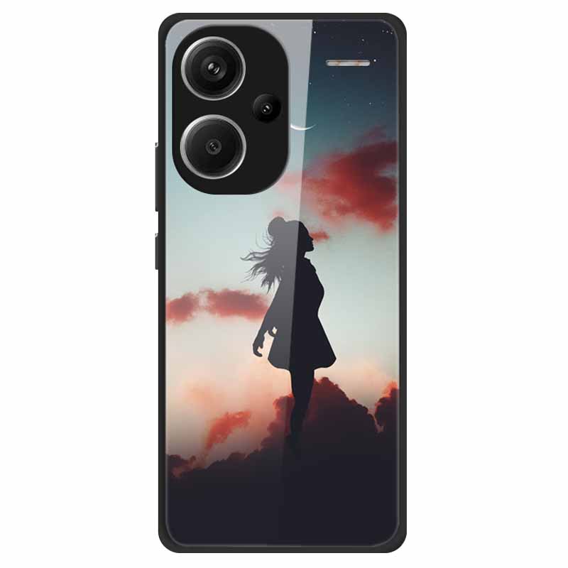For Redmi Note 13 Pro Plus 5G Case Pro+ Tempered Glass Hard Fundas for Xiaomi Redmi Note 13 Pro Note13 5G Cover Coque Luxury