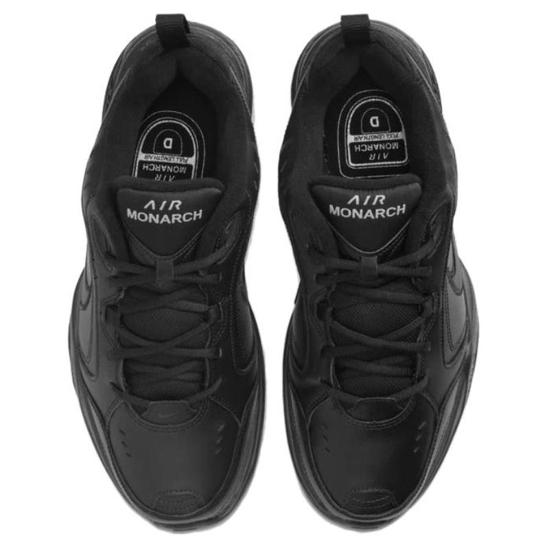 Nike Air Monarch 4 "Triple Black" Sneakers 415445-001