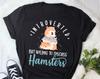 Funny Hamster Shirt, , Hamster Lover Gift, Cute Rodent T-shirt, Funny Hamster Tshirt, Pet Tee, Tops, Introvert Introverted Clothing