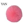 Backpack Charms Faux Fur Pom Fluffy Ball with Elastic Loop Cute for Hats Plush Bag Charm Craft Projects Hat Accessories