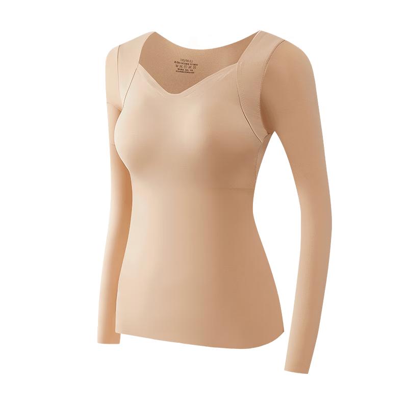 

Женский термотоп Maoren с ароматом камелии и встроенным бюстгальтером L