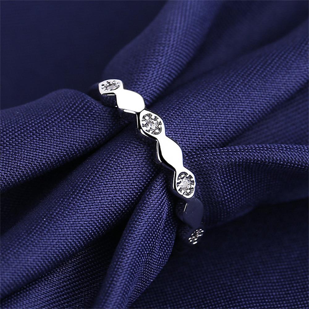 Voguish Stylish Simplicity Finger Ring All Match Women Jewelry S  Tone Demon Eye Rings Anniversary Birthday Festival Present GiftFashion