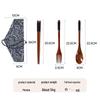 Abay Wooden Utensil Set with Storage Bag