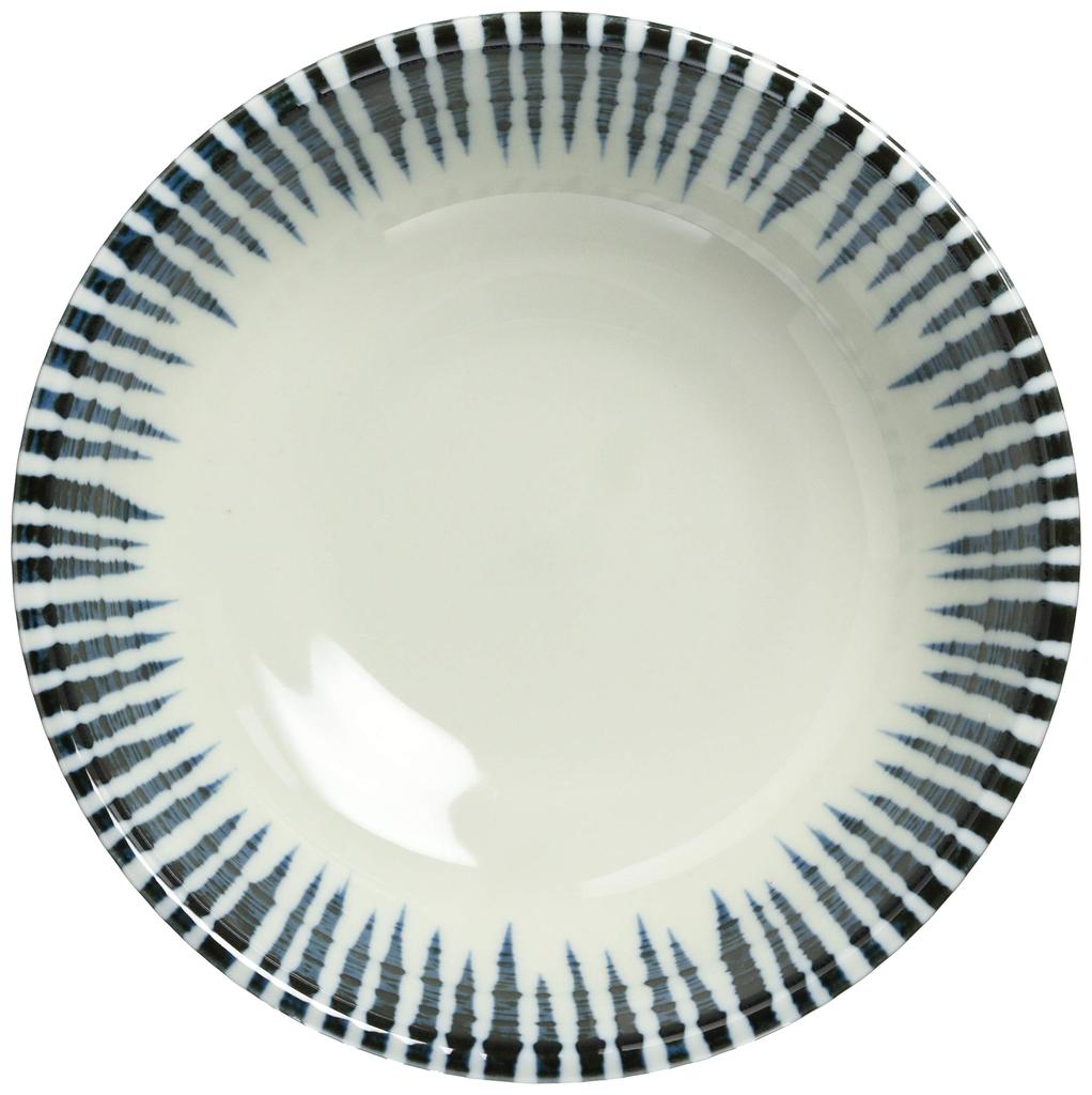 Mino ware flat rice bowl Gosu Jugusa 132-1309