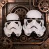 Herocross White Soldier Helmet Mask Planet Power Awakening  Soldier Helmet Role Playing War Halloween Helmet Props Surprise