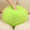 30x30cm Fluffy Ball Plush Toy Colorful Sport Indoor Interactive Plushie Back Support Cushion Birthday Gift