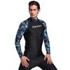 SBART Men's Fast-Drying Rash Guard Top