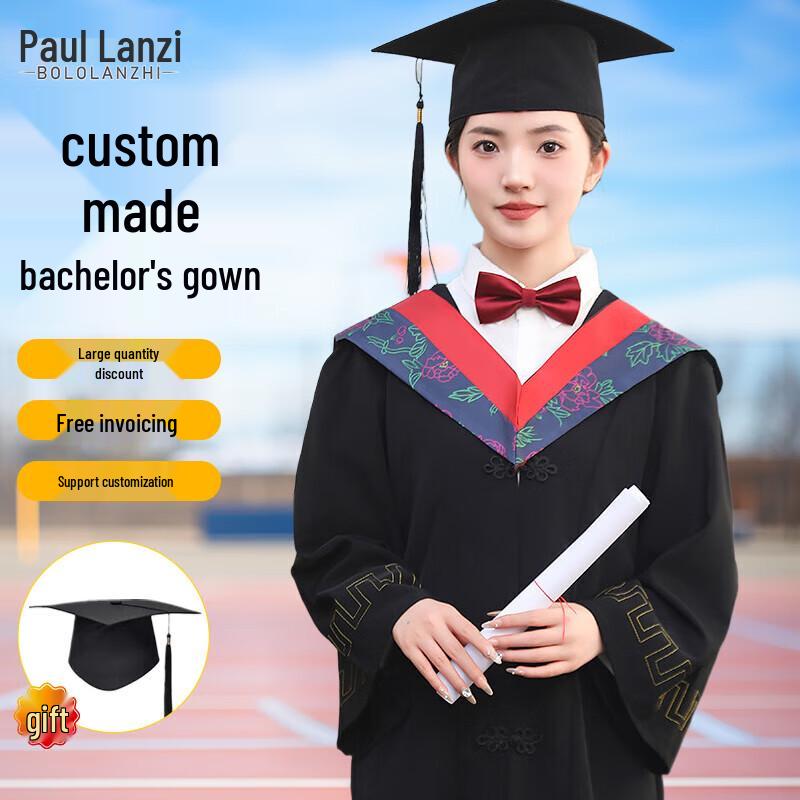Conjunto de Toga Académica de Graduación Paul Lanch