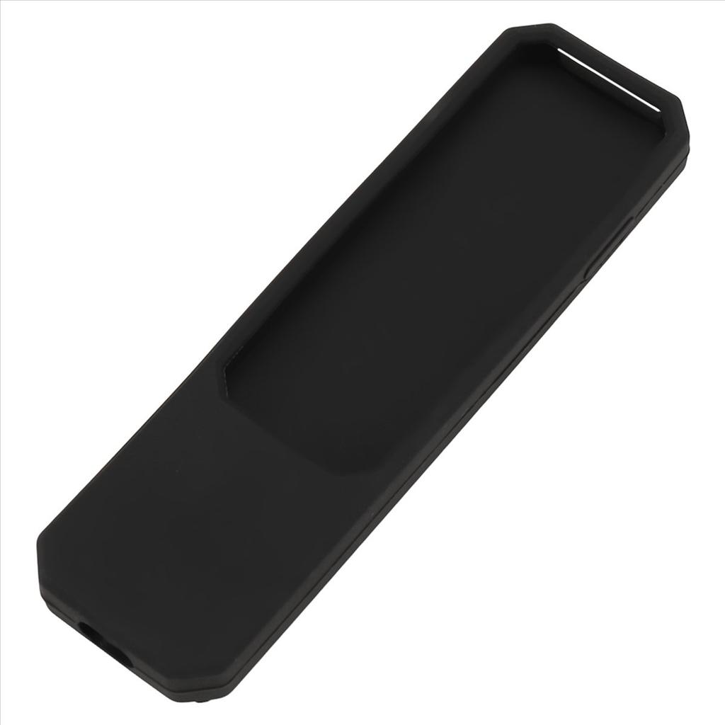Silicone Remote Protective Case for TV 4K Remote 2025 Anti-Slip Shockproof Soft Case Remote Control Case,Black