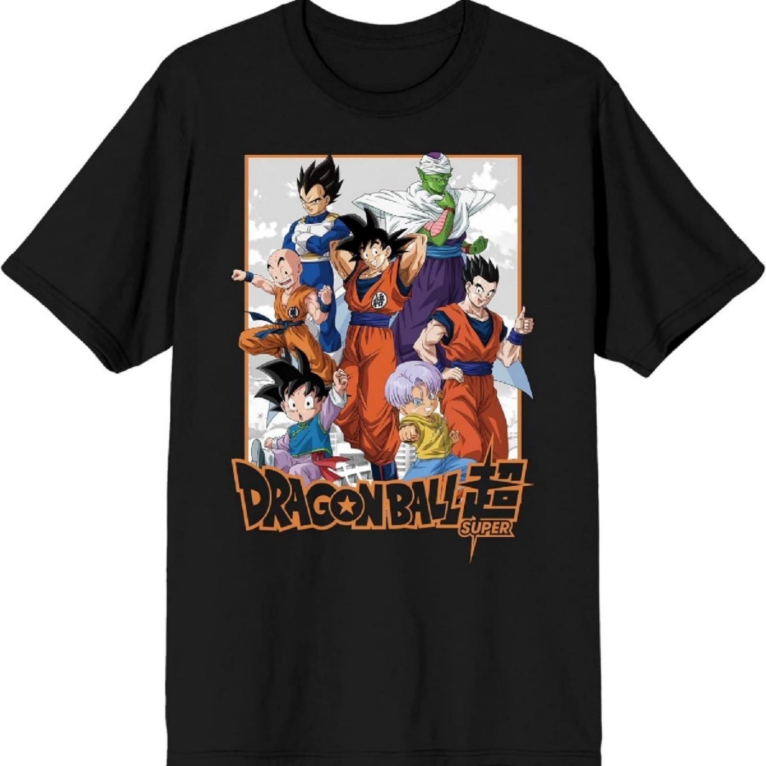 

Dragon Ball Super Group Art Men s Black T-Shirt XXXXXL чорний
