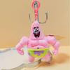Cute Starfish Plush Toy Doll With Squidward Mr Crab And Snail Bag Charm Pendant Gift For Girls Birthday