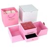 Automatic Pop-up Rose Gift Box Portable Jewelry Box Jewelry Storage Display Case  Proposal Surprise