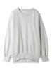 gelato pique Fleece Pullover PWCT235251 GRY Free Size Women's