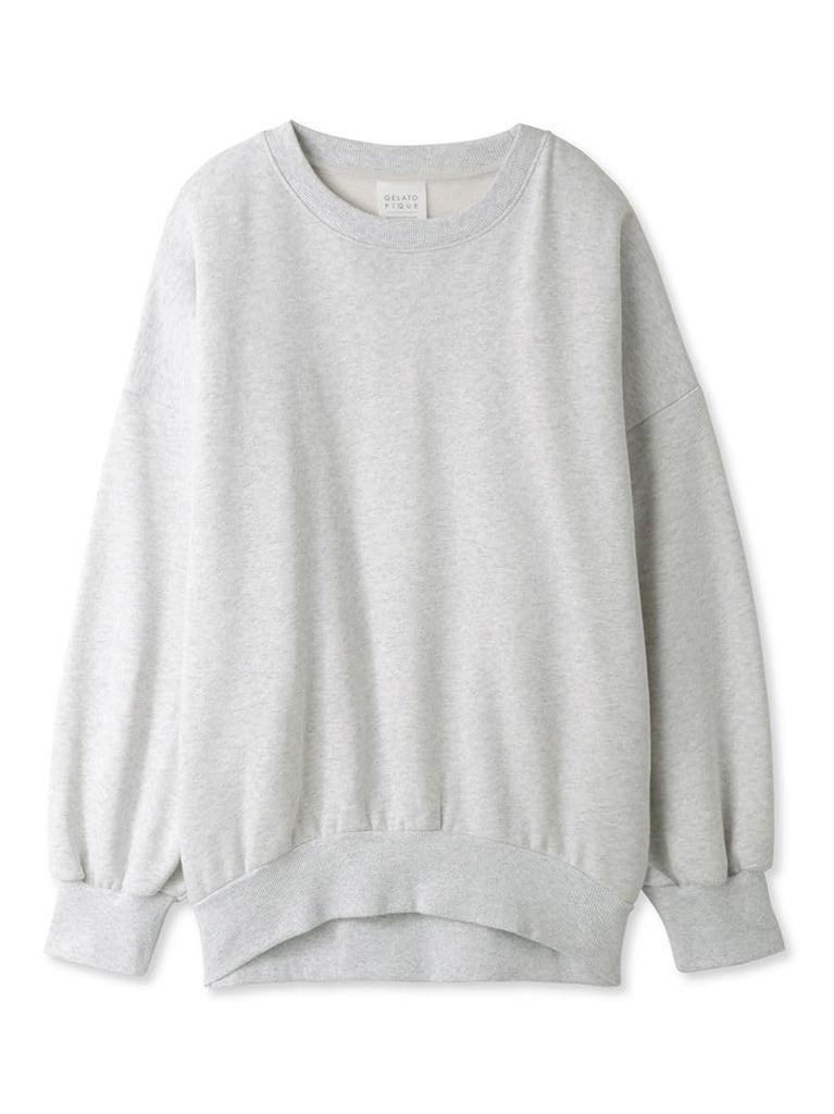 gelato pique Fleece Pullover PWCT235251 GRY Free Size Women's