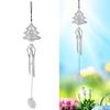 Rotating Wind Chimes DIY Personality Novelty Ornaments Crafts Decorations 315E Christmas Tree
