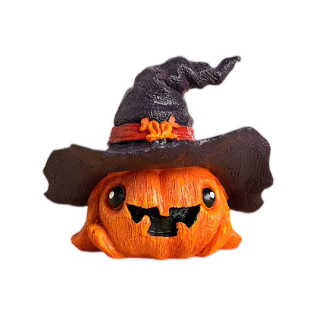 Halloween Ghosts Witch Pumpkin Resin Creative Ornament