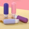 4pcs/set Empty Silicone Travel Dispenser Set 90ml Portable Lotion Container  Shampoo