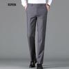 Romon Men's Anti-Wrinkle Non-Iron Business Casual Trousers