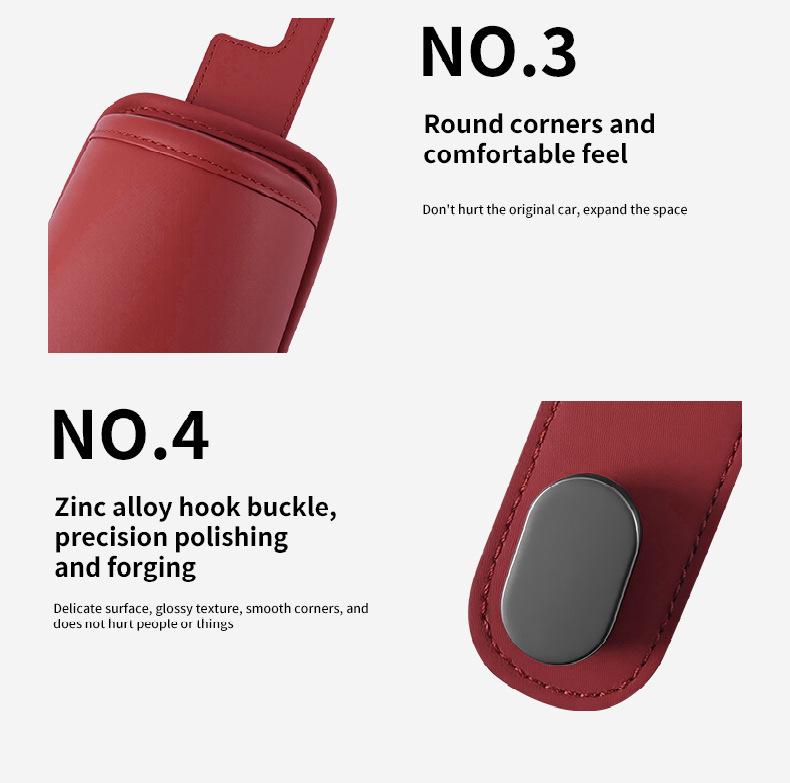 Multi-Function Car Headrest Hook & Cup Holder