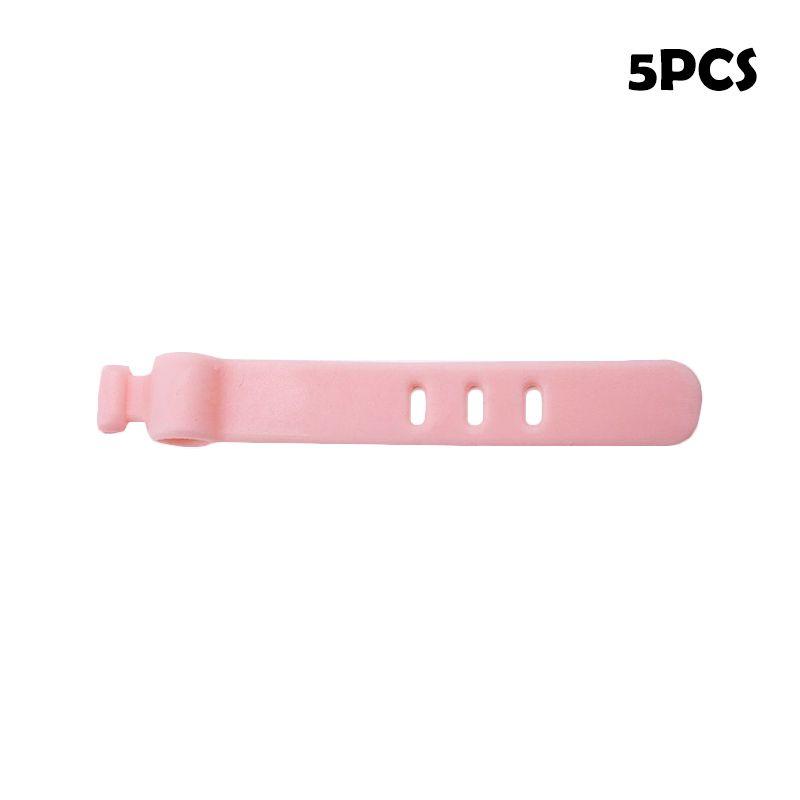 Keep Your Cables Organized With 5pcs Universal Line Storage Clips