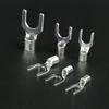 320 Pcs Non-Insulated Ring Fork U-Terminal Connector Wire Connector Durable