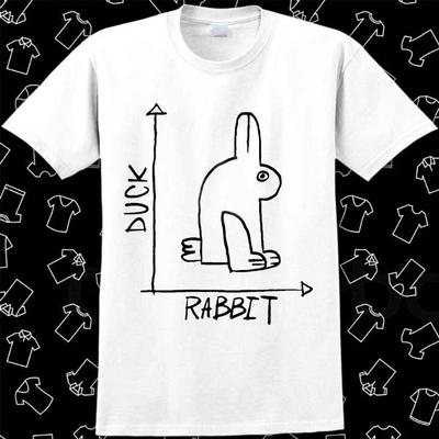Rabbit Duck Chart Funny T Shirt Best Cool Gift Ever for Him Trending Top Tee 519