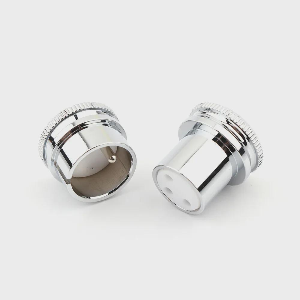 Copper Gold-Plated Rhodium XLR Male & Female Protective Cap with Dust Cover
