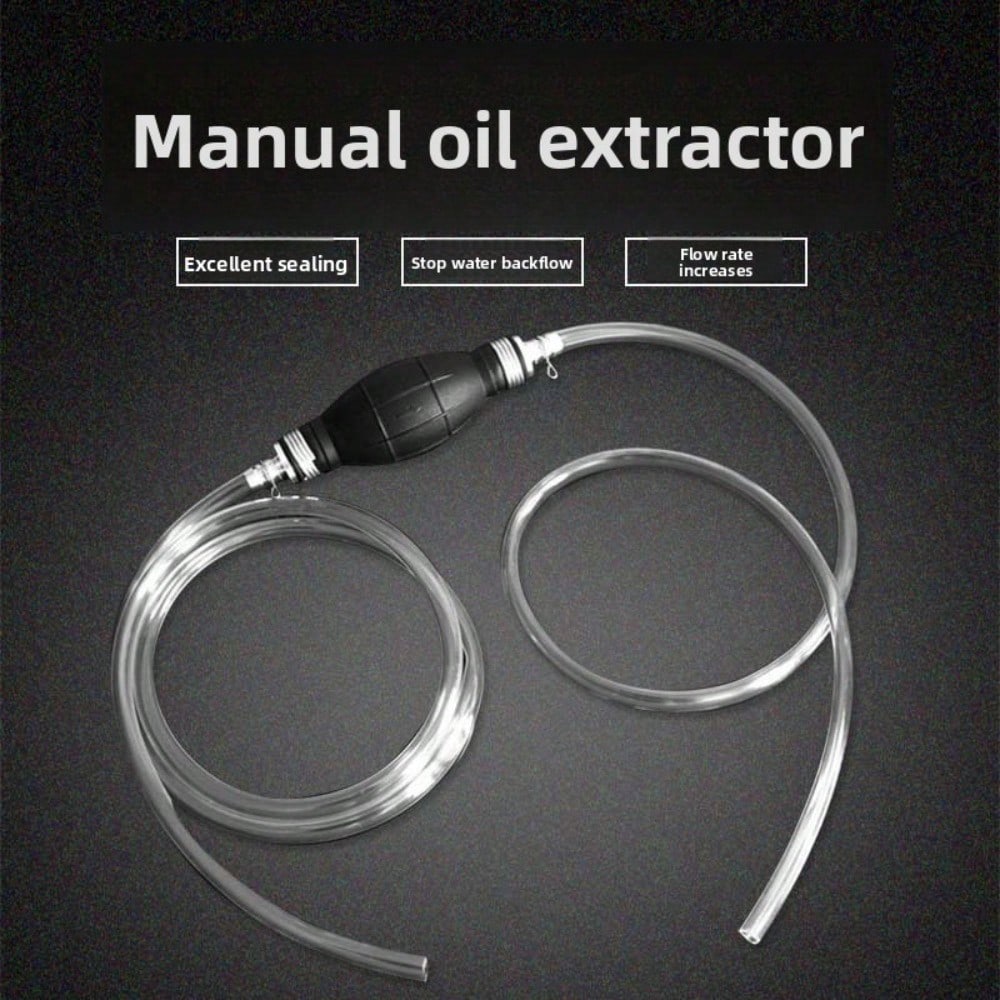 Car Manual Oil Extractor Car Pumping YouTube Self-priming Water Pumping Oil Pump Household Fish Tank Water Changer Oil Pumping Artifact
