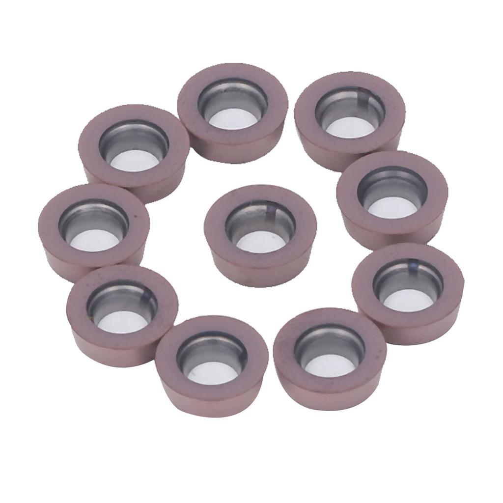 10Pcs Turning Insert Carbide Blade Cutter CNC Lathe Milling Tool Set Kit for Machine