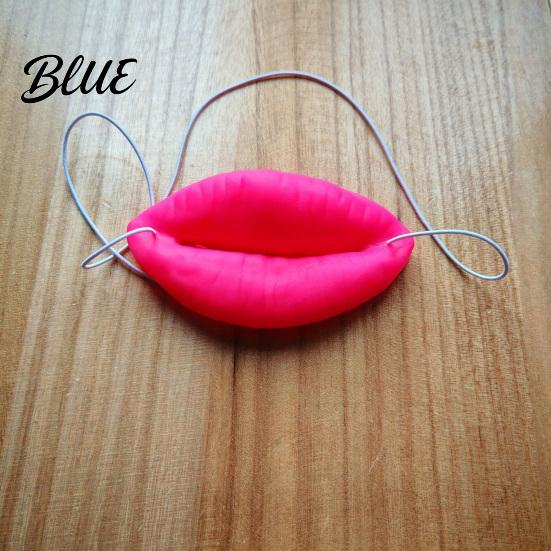 Wedding Game Props Funny Red Lip Face Masque Big Sausage Mouth Cosplay Prop Flexible Vinyl Ornament Novelty Prank Lips Gag Toy for Halloween