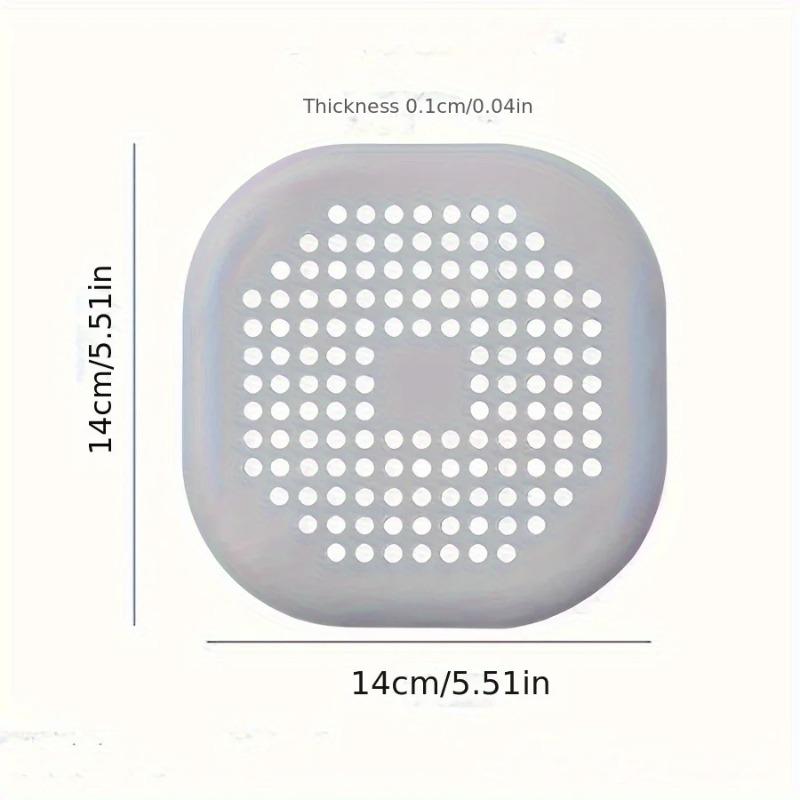 Silicone Floor Drain Patch Toilet Sewer Hair Filter Anti-blocking Appliance Household Bathroom Floor Drain Mat