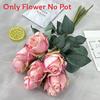 Flower Rose Elegant Bouquet With Silk Cloth For Photography And Event Decoration