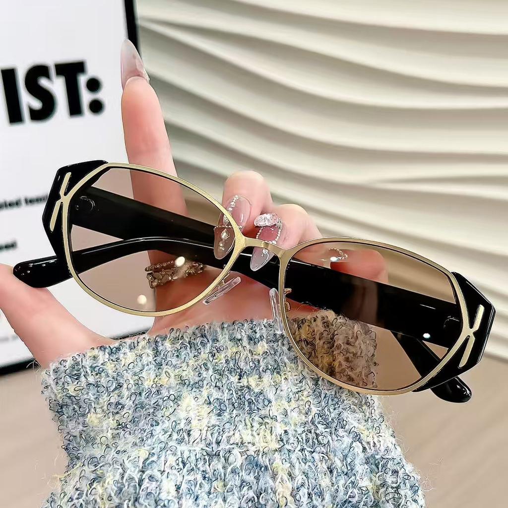 Occhiali da Sole alla Moda Eleganti da Donna Poligonali Protezione UV Occhiali da Sole per Uomo e Donna Occhiali alla Moda