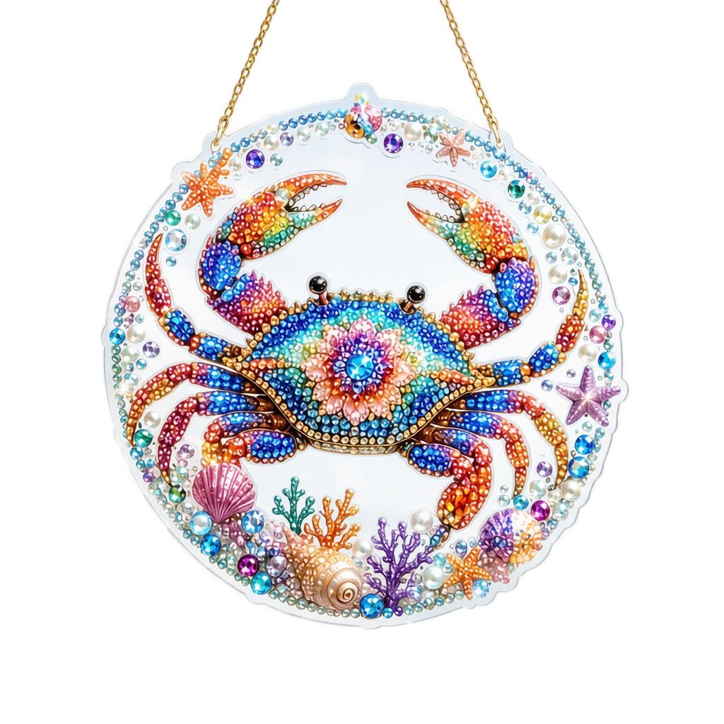 5D Acrylic Pendant Series, Decorative Hanging Ornament for Home