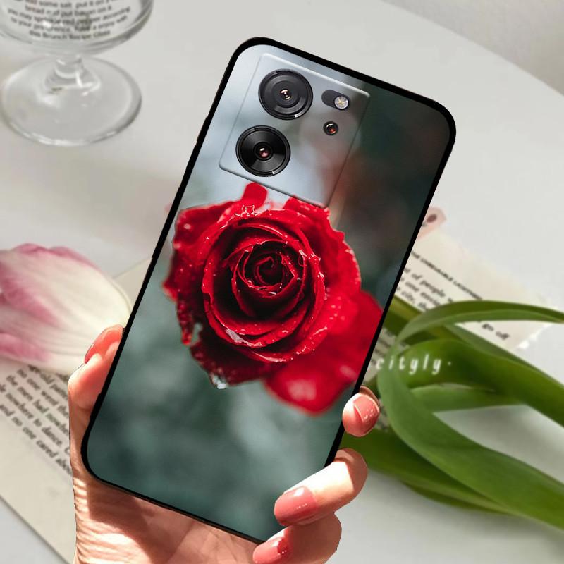 Per Custodia Redmi K60 Ultra K 60 Pro Animali Carini di Lusso Silicone Morbido TPU Copertura Posteriore del Telefono Per Redmi K60E Paraurti Antiurto Capa