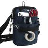 ALL BEFORE Multifunctional Waist Nurse Waist Bag with Double and Office Belt 12 with Hook and Loop Size Navy [CARRY ONE] Pouch, Pouch, Zipper, 3-Way