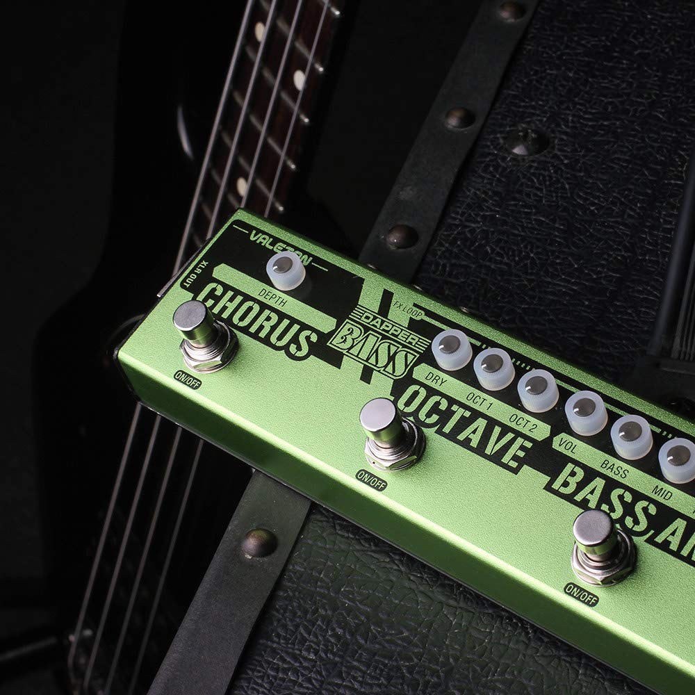 VALETON Dapper Bass DI Preamp Equipment Pedal - Stage/Live Multi-Effects