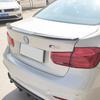 Für BMW 3 Serie F30 F35 M4 320i 325i 330i 2013 14 15 16 17 18 19 Carbon Glänzend schwarz ABS Hinten Stamm Deckel Auto Spoiler