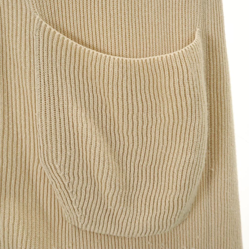 BATONER made in Japan Long sleeve long knit cardigan 1 beige Women Used