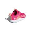 Adidas Flex El I Velcro Sports Non-Slip Low-Top Running Shoes Baby Sneakers Pink White AH2571